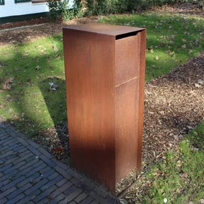 Briefkasten aus Cortenstahl für den Alltag