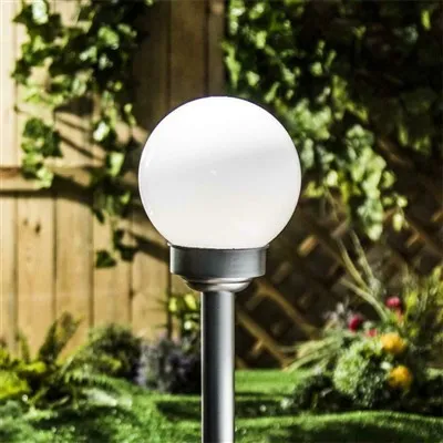 Wasserdichte, runde Solar-Rasenleuchte für den Außenbereich